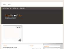 Tablet Screenshot of creditcardtips.co.za